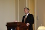 Bill Brauer, Executive Vice President of CNU (and a member of the James City County Rotary Club) gave the keynote address.